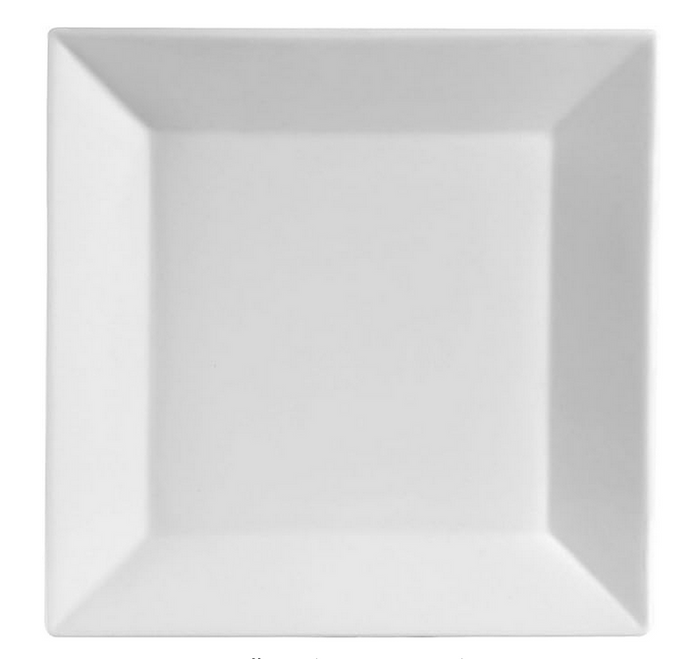 King Square plate 