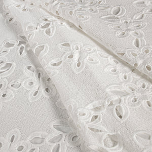 Overlay Lace Flower White