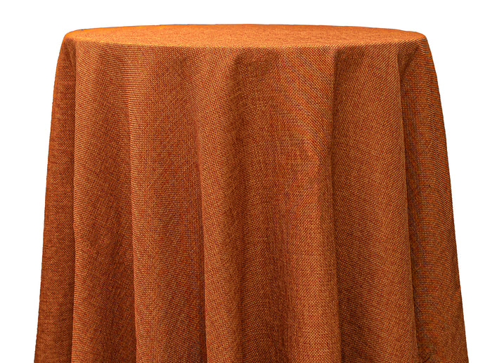 Tablecloth Burlap Rust