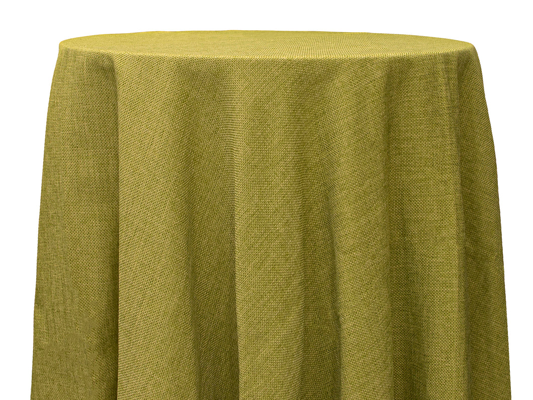 Tablecloth Burlap Apple Green