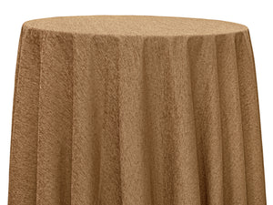 Tablecloth Chenille Rust/Gold
