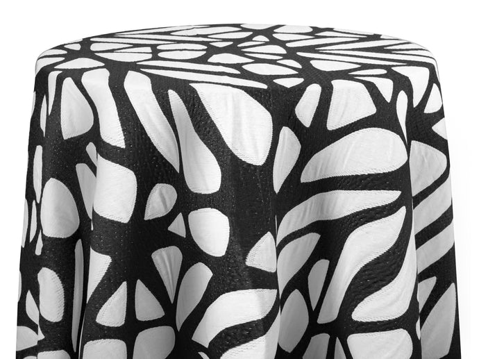 Tablecloth QUILT Black/White