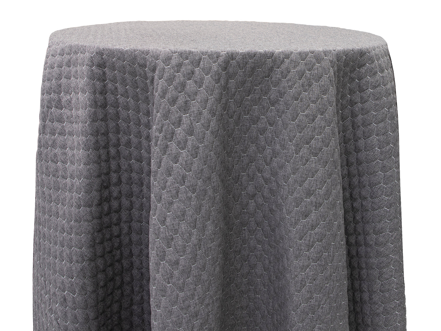 Tablecloth QUILT Diamond Charcoal