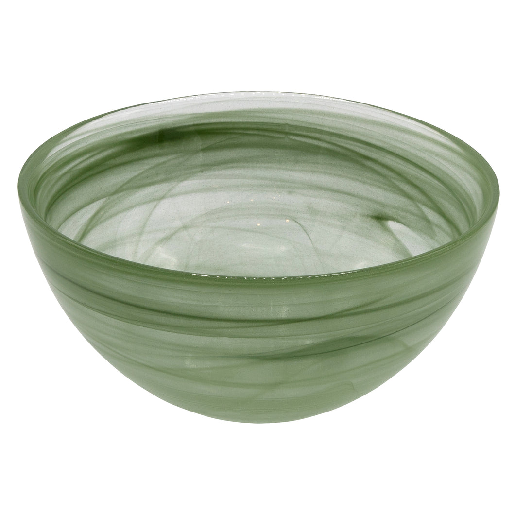 Alabaster Bowl Green