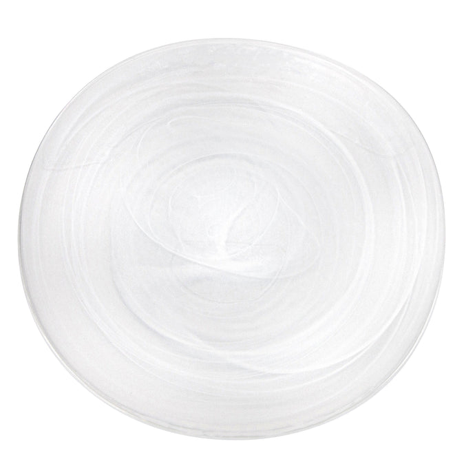 Alabaster Plate White